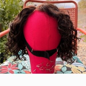 Curly Brown Hair Wig